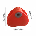 Carrot Peeler Handheld Peeling Tool Fruit Non-slip Handle Vegetables Qme RED China Mainland