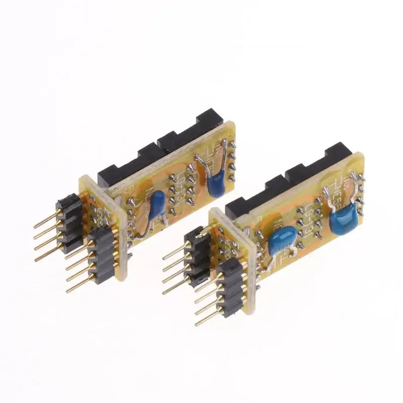 Dual Single DIP8 OP-Amp Audio Opamp Adaptor Conversion Seat NE5534 Qme