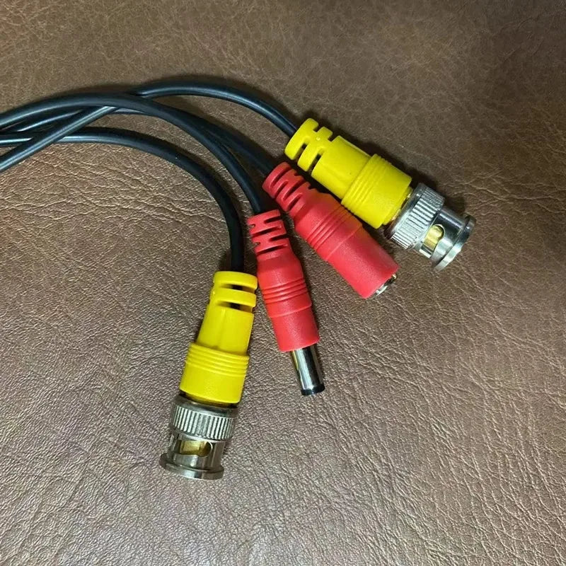 1PCS BNC+DC Extension Cable 4.0mm Diameter Camera Cable AHD Coaxial HD Surveillance Video Power Integrated Ready-to-Use Cable Qme