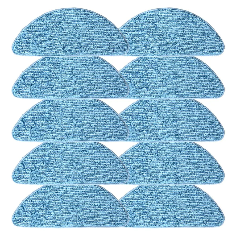 4/10 X Mop Cloths Rag For Honiture Q 5 Sweeping Robot Replace Dry /Wet Usage Mop Cloths Pad Spare Parts And Accessories Qme 10 PACK