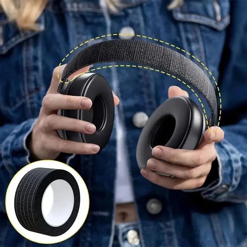 Anti-peeling Headphone Headband Repair Tape Tearable Anti-aging Qme Default Title