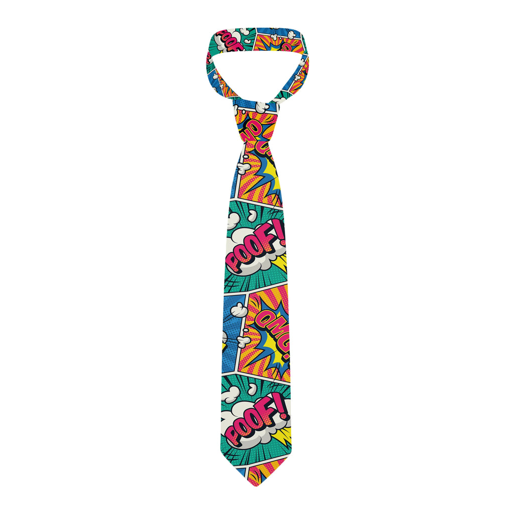 Trendy Players Street Art Tie Casual Fashion Funny Men's Wedding Qme