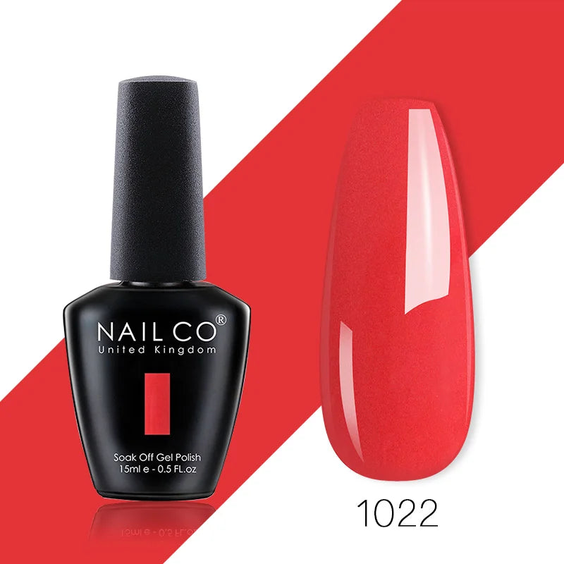 NAILCO 85 Colors Nail Gel UV LED Lacquer Manicure Varnish Hybrid Semi