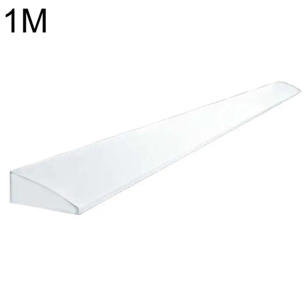 1 X Slope Climbing Strip For Sweeping Robot Flexible Silicone Ramp Threshold Strip Step Splicing Slope Bar Sweeping Robot Qme White