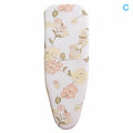 Ironing Board Cover Scorch Resistant, Extra Thick Cotton Iron Cover With Padding Heat Reflective Heavy Duty Pad Approx 120x38cm Qme C