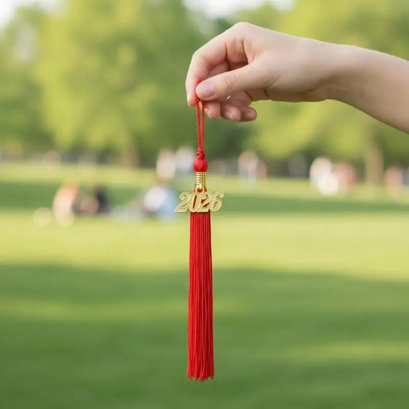 2026 Polyester Alloy Academic Tassel Hanging 10 Colors Pure Charm Qme