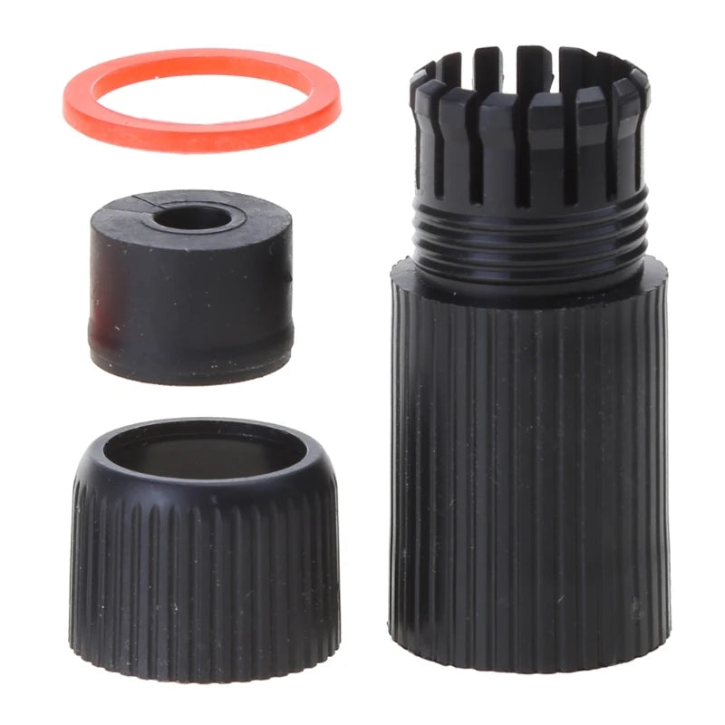 50PCS white black RJ45 Waterproof Connector Cap protector Cover For Outdoor Network for poe IP Camera Pigtail Cable IP camera Qme