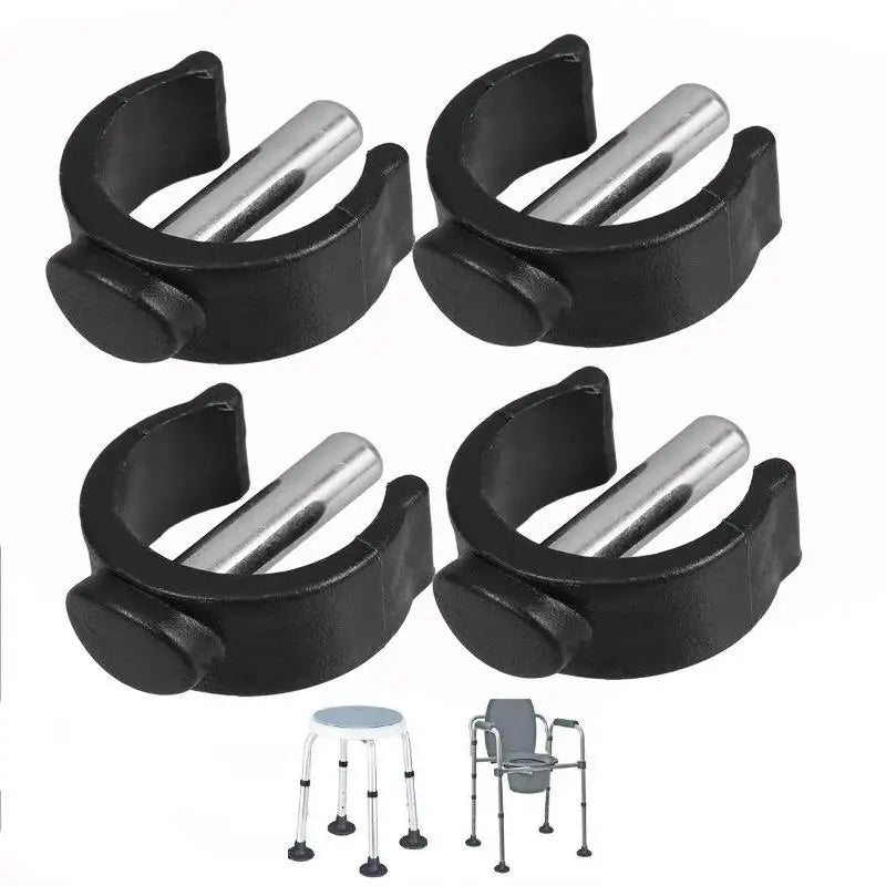 Versatile C-shape Cane Holder Clips Seniors Mobility Aids Crutch Qme