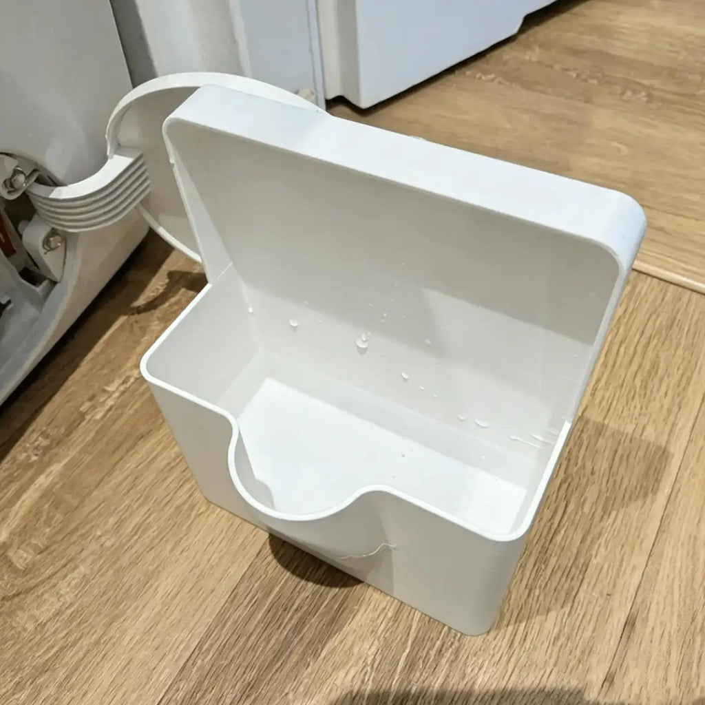 Washing Machine Drain Tray Washer Water Catcher Guide Funnel Laundry Drain Accessory for Basement Apartment Dormitory Home Qme