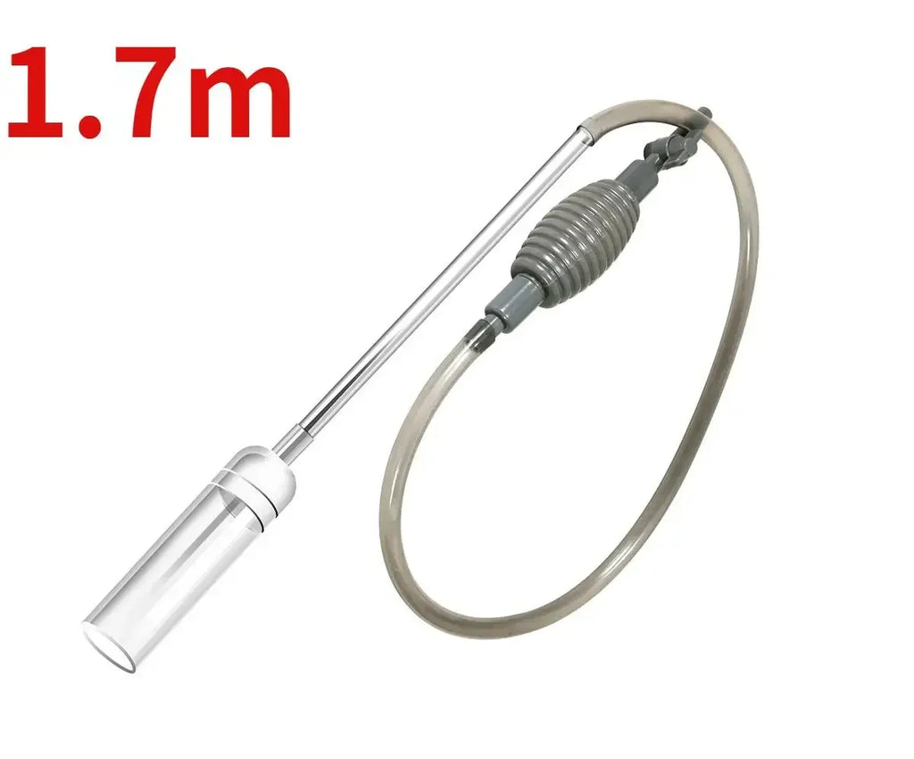 1 5m Aquarium Manual Water Changer Fish Tank Air Pump Cleaning Tools Qme 1.7m