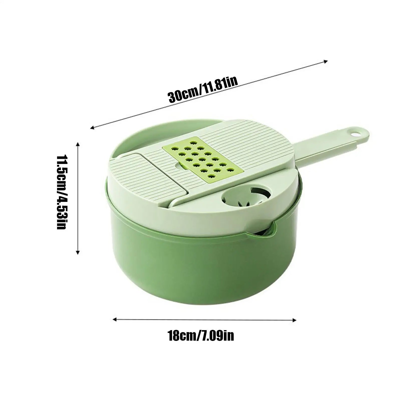 Vegetable Chopper Dicer 16-In-1 Veggie Dicer Food Cutter Household Tomato Chopper For Fruit Potato Cabbage Salad Cheese Onion Qme
