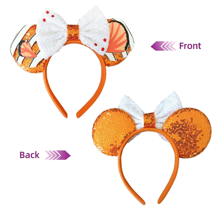 Newest Finding Nemo Inspired Mickey Ears Headband Party Cosplay Decoration Costume Party Gift For Girls/Adults Festival Headwear Qme