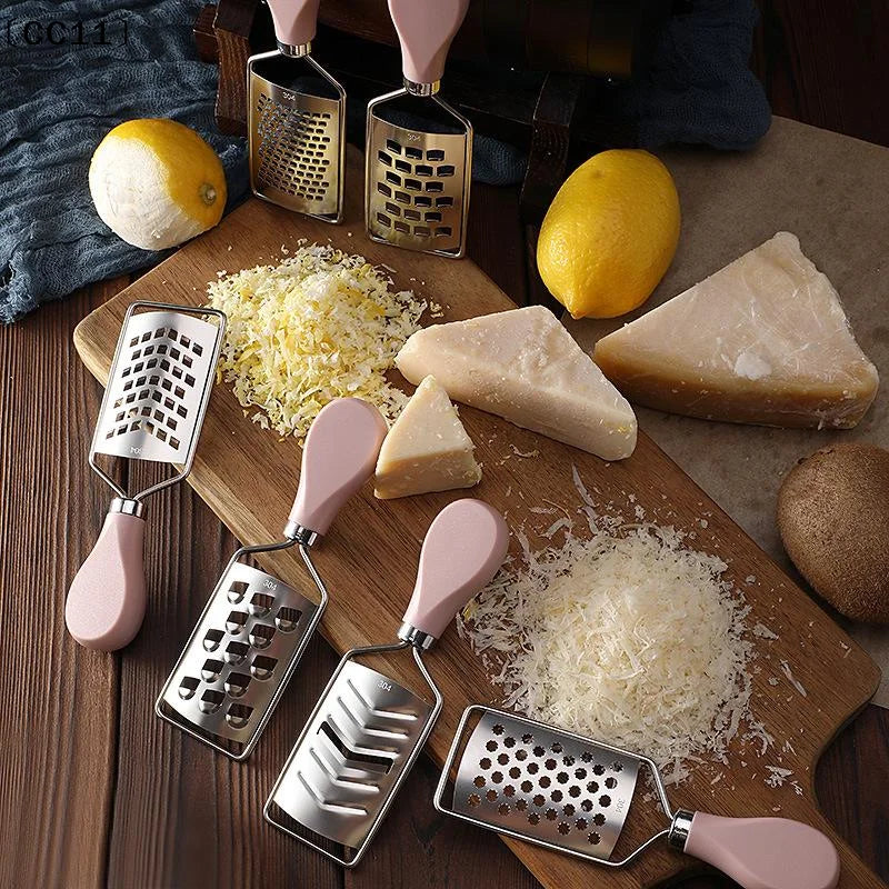 Mini Cheese Grater Lemon 304 Stainless Steel Zesters Shredder Kitchen Qme