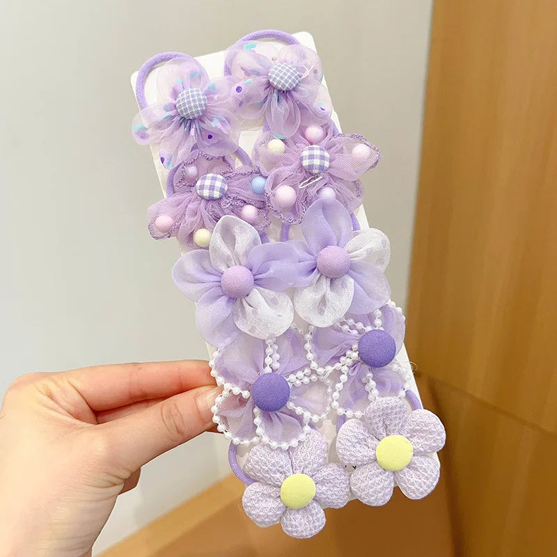 Hello Kitty Kuromi Hair Accessories: Gentle on Hair, Great Elasticity, Rubber Bands, Student Hair Ties, Hair Bands Qme 13