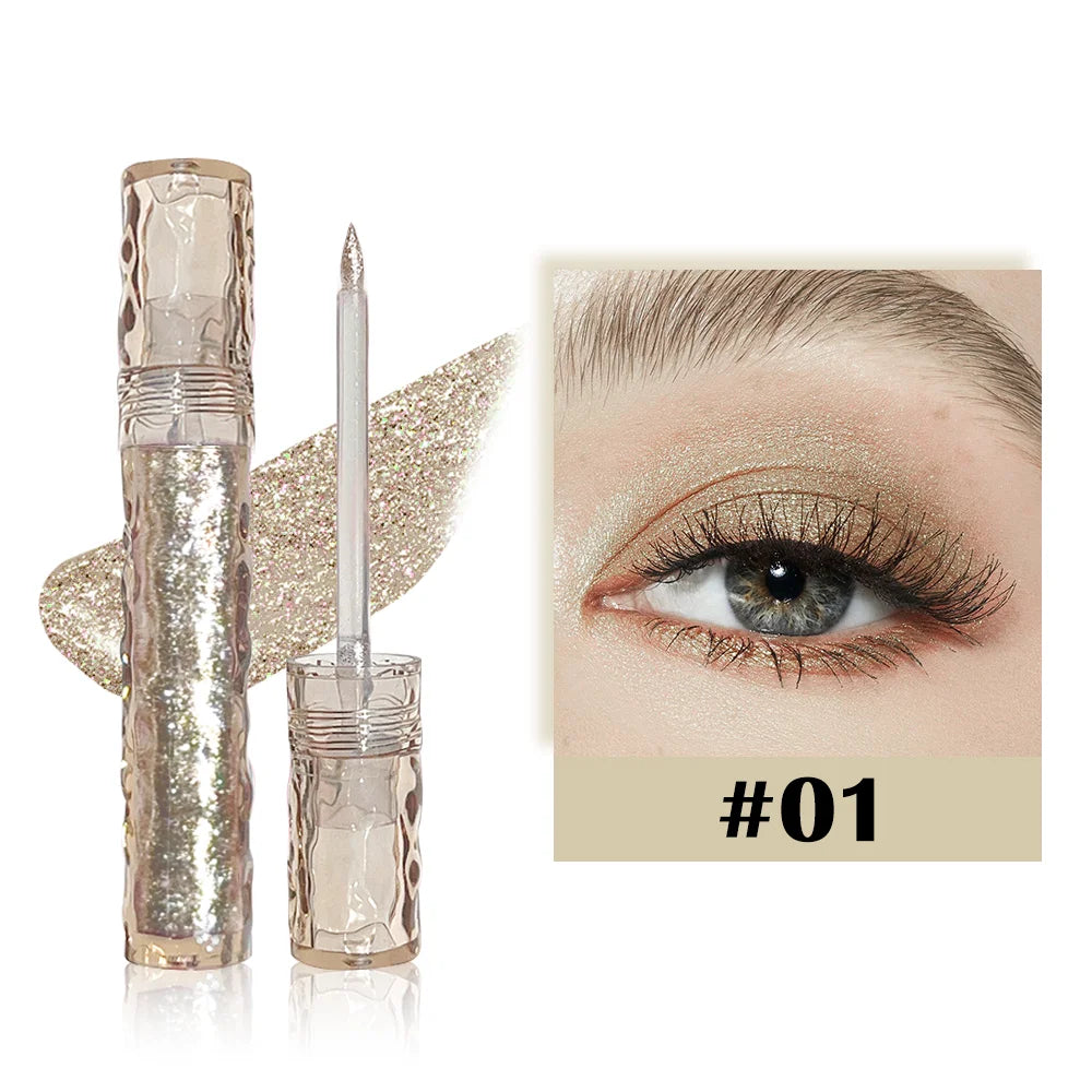 Liquid Eye Shadow Colors Makeup Nude Eyeshadow Palette Natural Matte Qme Champagne