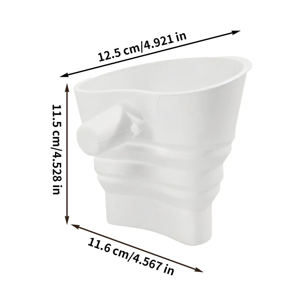 Flour Funnel For Stand Mixer Flour Sugar Pouring Funnel Stand Mixer Attachment For Oil Jam Egg Liquid Water Canning Cooking Qme