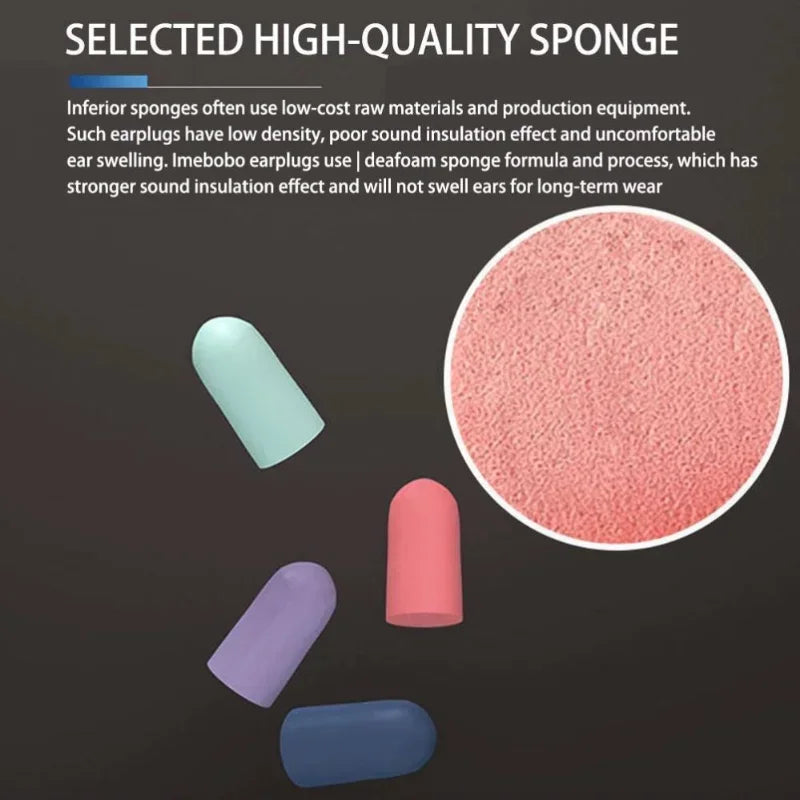 Anti noise, sleep - learning, special, professional, super sound insulation, anti snoring, sleep to work capsule earplug Qme