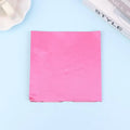 Aluminum Foils Wrapping Paper Sheets Foil Candy Package Paper Chocolate Wedding Party 100Pcs Candy Packaging Qme Pink