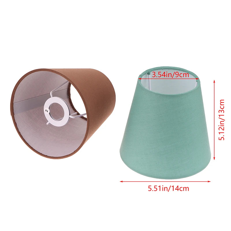 Decor Fabric Lampshade Ceiling Light Cover Lamp Shade Modern Home Bedside Desk Lighting Cover For Tearoom Bedroom Room Qme