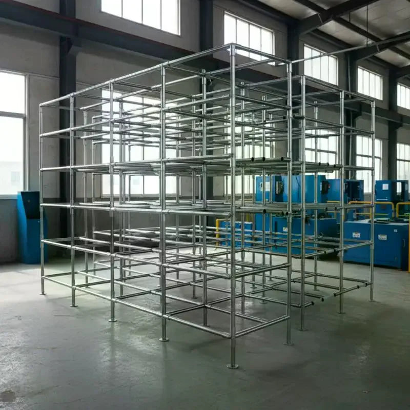 Structural Pipe Connectors Metal Tube Connector Rod Support Fixed Qme