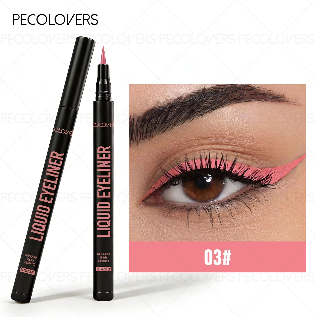 Liquid Eyeliner Pen Rendering Not Easy Smudge Waterproof Suitable Qme 03