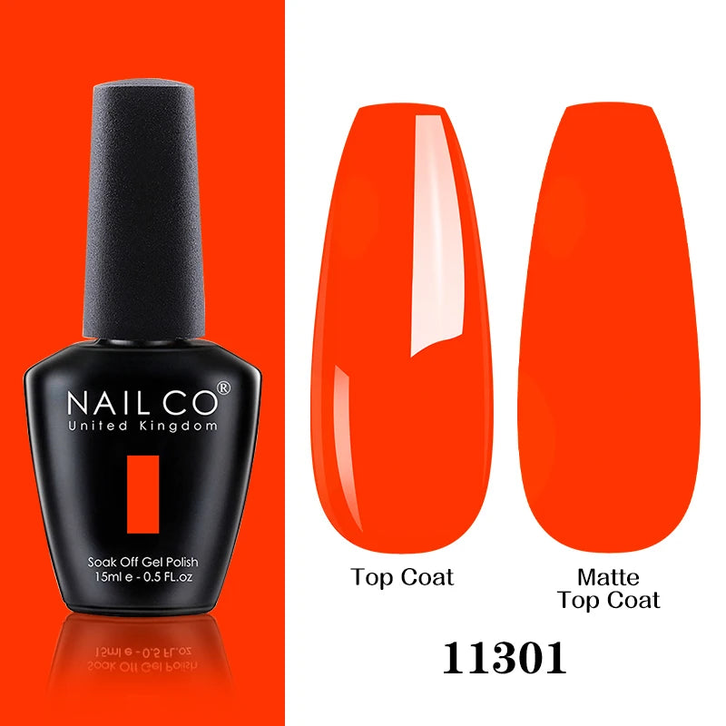 NAILCO Springsummer Hybrid Gel Nail Polish Semi-permanent UV Varnish