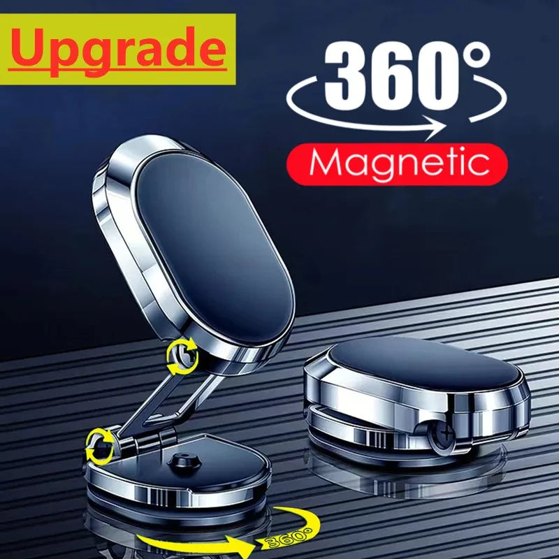 Magnetic Car Phone Holder Mount Magnet Smartphone Mobile Stand Cell GPS Support In Car For iPhone 15 14 13 12 11 Xiaomi Samsung Qme