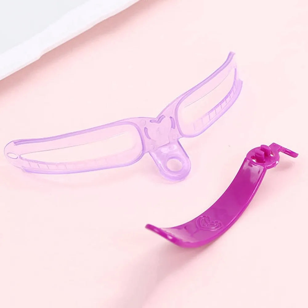 8 in1 Eyebrow Shaping Template Reusable Eyebrows Shaper Stencils Qme