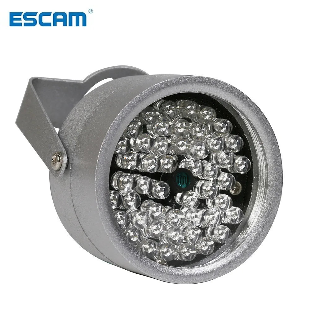 ESCAM CCTV LEDS 48IR illuminator Light IR Infrared Night Vision metal waterproof CCTV Fill Light For CCTV Surveillance camera Qme only LED CN