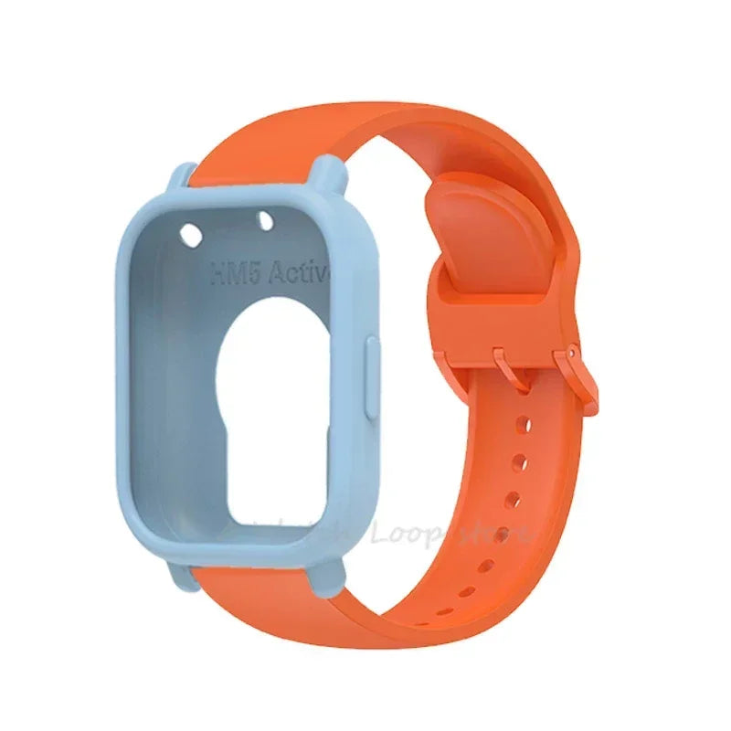 Silicone Case Strap Redmi Watch 5 Lite Active Repacement Bracelet