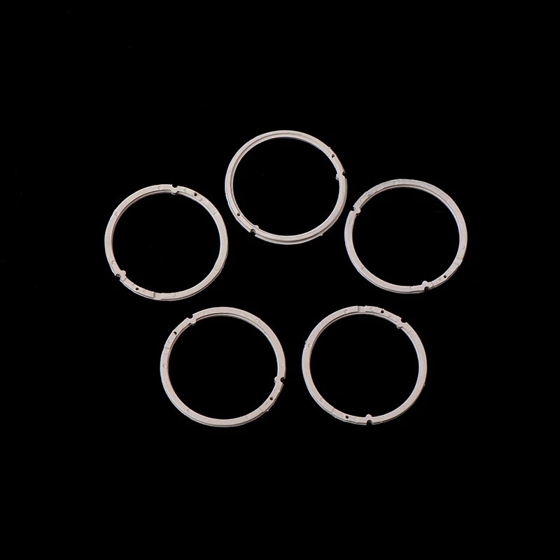 5Pcs Plastic Inner Ring Watch Case Cushion Mount Calendar Lining Movement Spacer Ring Gasket For ETA 2834 Movement Watch Parts Qme