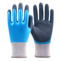 1PCS Latex Rubber Work Gloves Winter Thickened for Construction Cold Storage Fishing Waterproof Anti-Slip A899 Qme WHITE