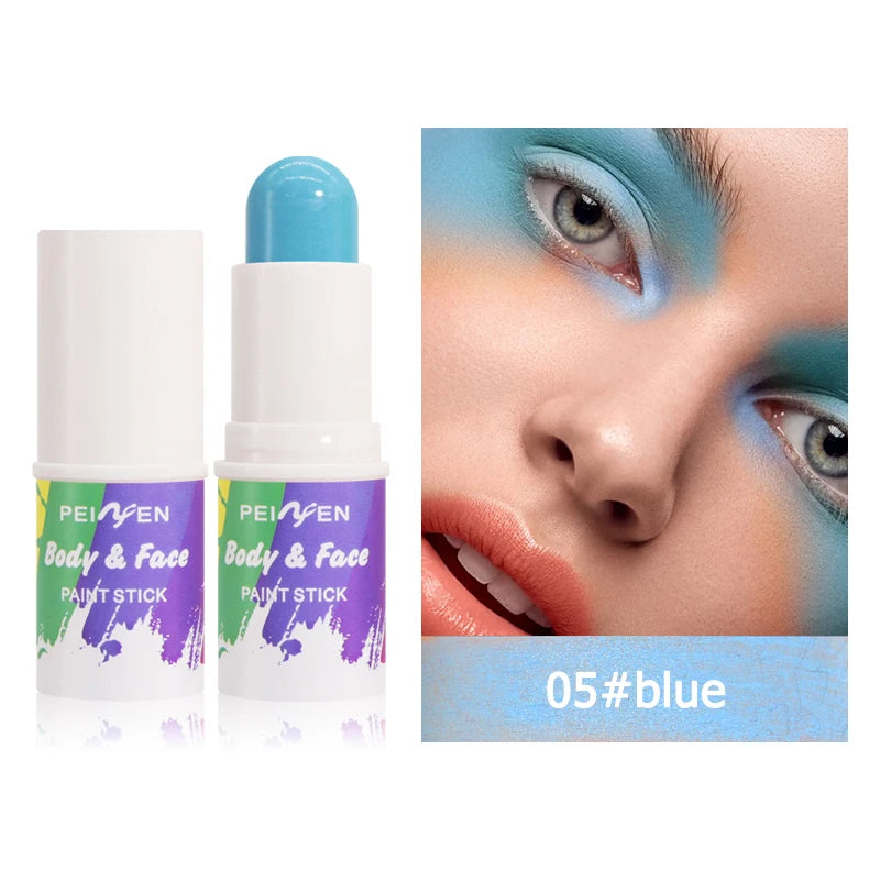 Shining Stick Makeup Waterproof Sweatproof Available Multiple Colors Qme 05 blue