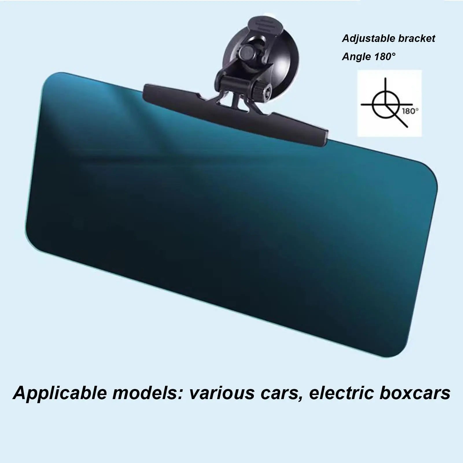 Car Sun Visor Extender Anti-Glare UV-Resistant Polarized Sun Visor Extender for Car 180-Degree Rotation Car Sun Blocker Protects Qme
