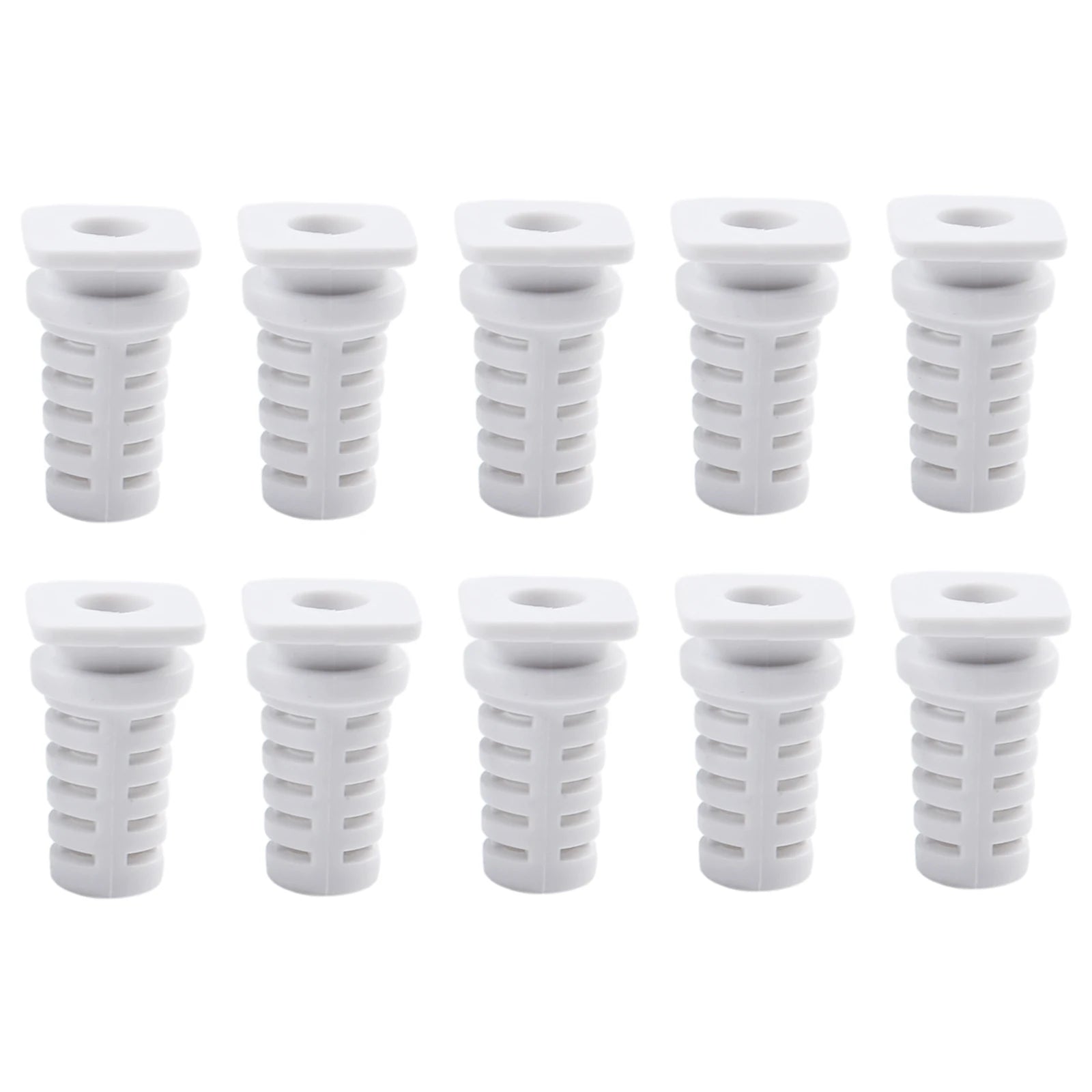 10pcs 3.5/4/5mm Cable Gland Connector Set Rubber Strain Relief Cord Power Tools Cable Sleeves Torsion-proof Glands Qme E