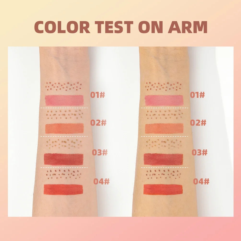 QIBEST Double Ended Natural Simulation Freckles Stamp Pen Liquid Blush 2 In 1 Stick Waterproof Lifelike Fake Freckles Pen Stick Qme
