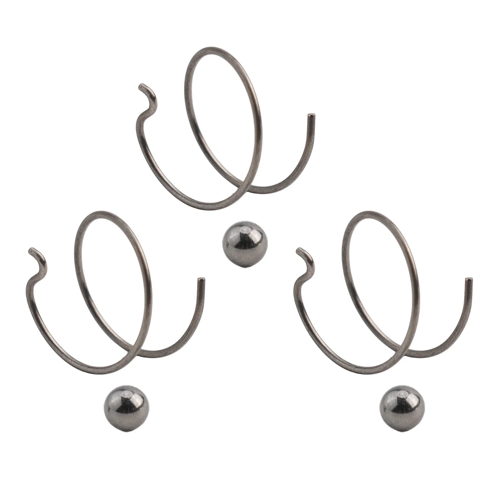3pcs Spring With Ball For Impact Driver Chuck Repair For DCF885 DCF886 DCF887 DCF886D2 Metal Bit Power Tools Accessories Qme