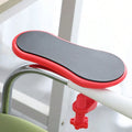 Ergonomic Adjustable Arm Rest Bracket Cozy Keypad Mouse Supporting Qme red Medium