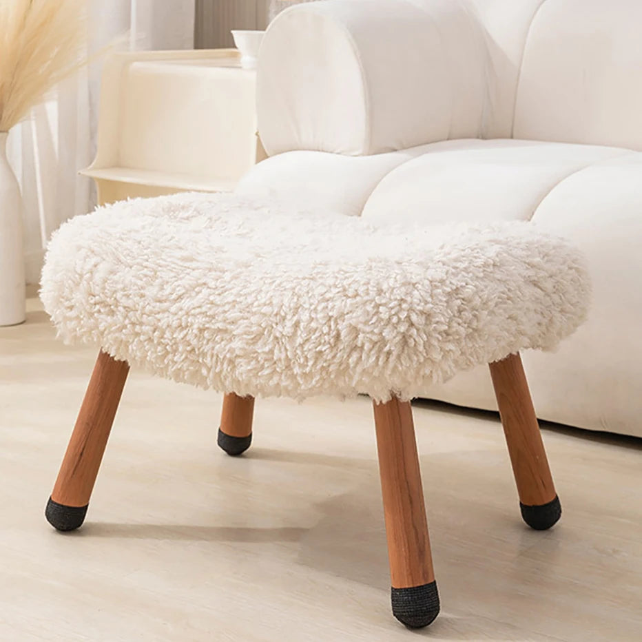 4PCS Chair Leg Floor Protector Furniture Pads for Hardwood Floors Desk Chair Legs Socks Non-slip Noise-Reduce Leg Tape Qme