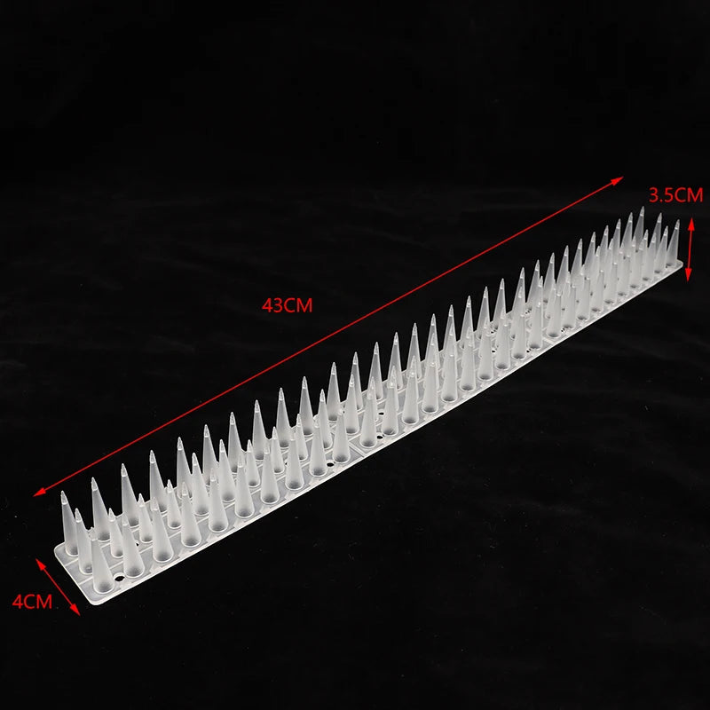 Anti-bird Squirrel Garden Fences Control Transparent Spikes DIY Qme