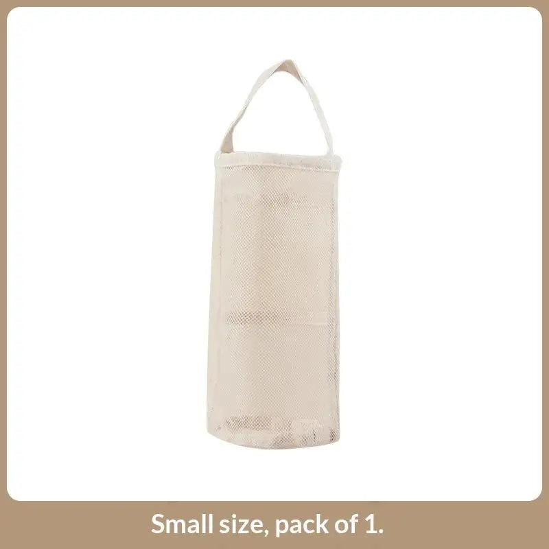 Portable Hanging Mesh Storage Bag Multi-purpose Breathable Kitchen Qme S