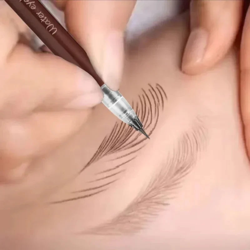 Ultra-fine Eyebrow Pencil Outline Shadow Lying Silkworm Eyeliner Waterproof Non-smudge Lasting Colorfast Liquid Eyebrow Pencil Qme