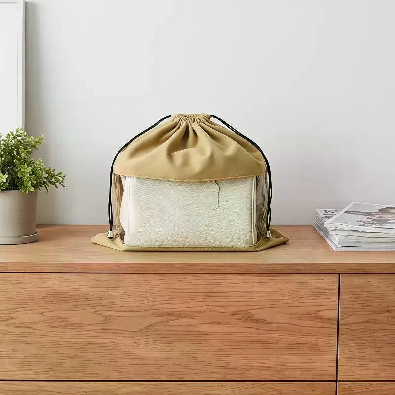 Cosmetics Bag Cloth Drawstring Bag Bundle Bag Storage Bag Bag Dustproof Bag Bag Dustproof Storage Bag Dust Storage Bag Qme