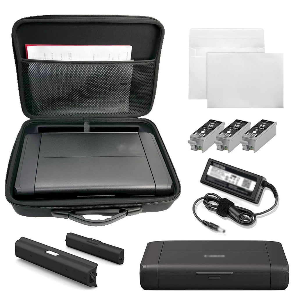 For Canon PIXMA TR160/TR150/iP110 Printer Protective Bag with Mesh Bag Small Printer Protect Box Shockproof Printer Accessories Qme