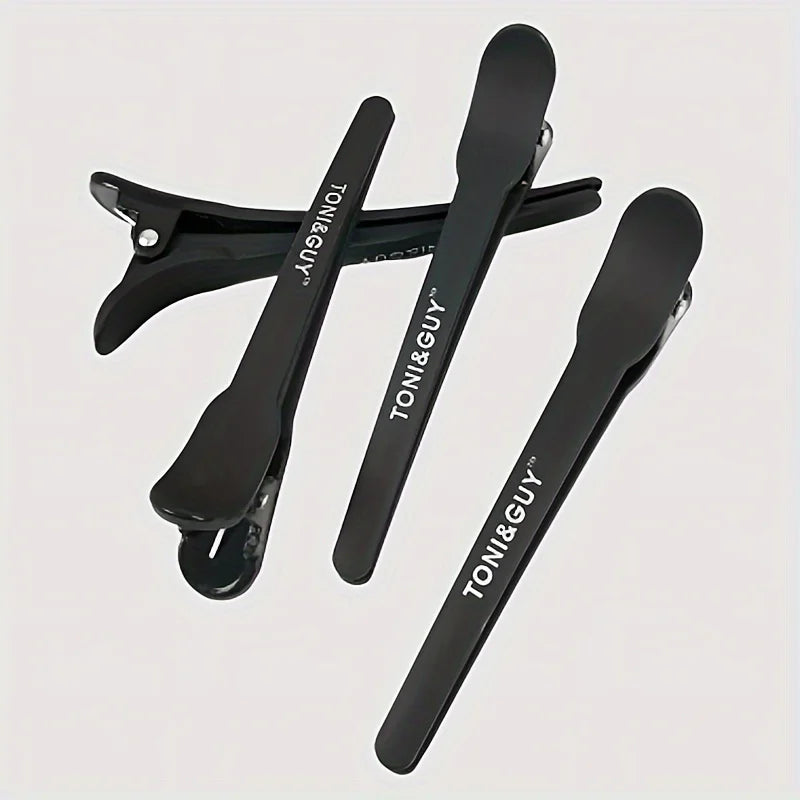 Professional Hairclip, Used for Styling Segmentation, Silicone Tape, Curling Iron Without Crease, Suitable for Salon and Home Ha Qme