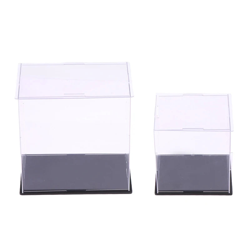 1Pc Transparent Acrylic Display Box Storage Dustproof Protection Display Cabinet Box For Dolls/Toys/Collectibles 22 Sizes Qme
