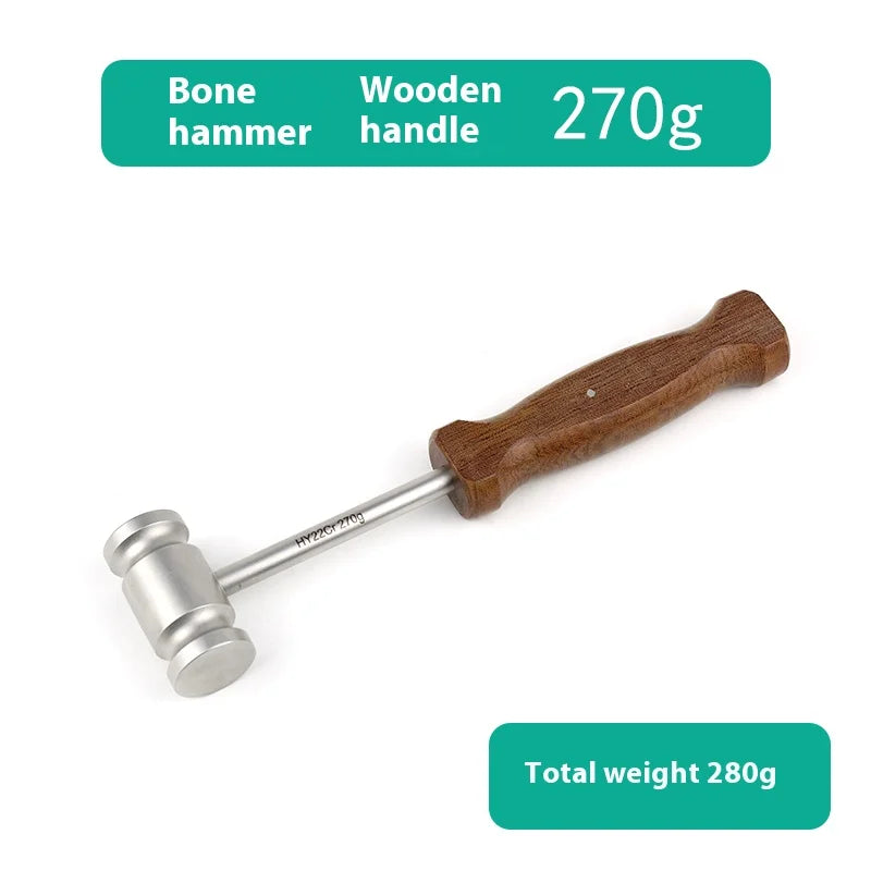 Medical Bone Mallet 140 270 350 450 500 550 Gram Stainless Steel Qme h