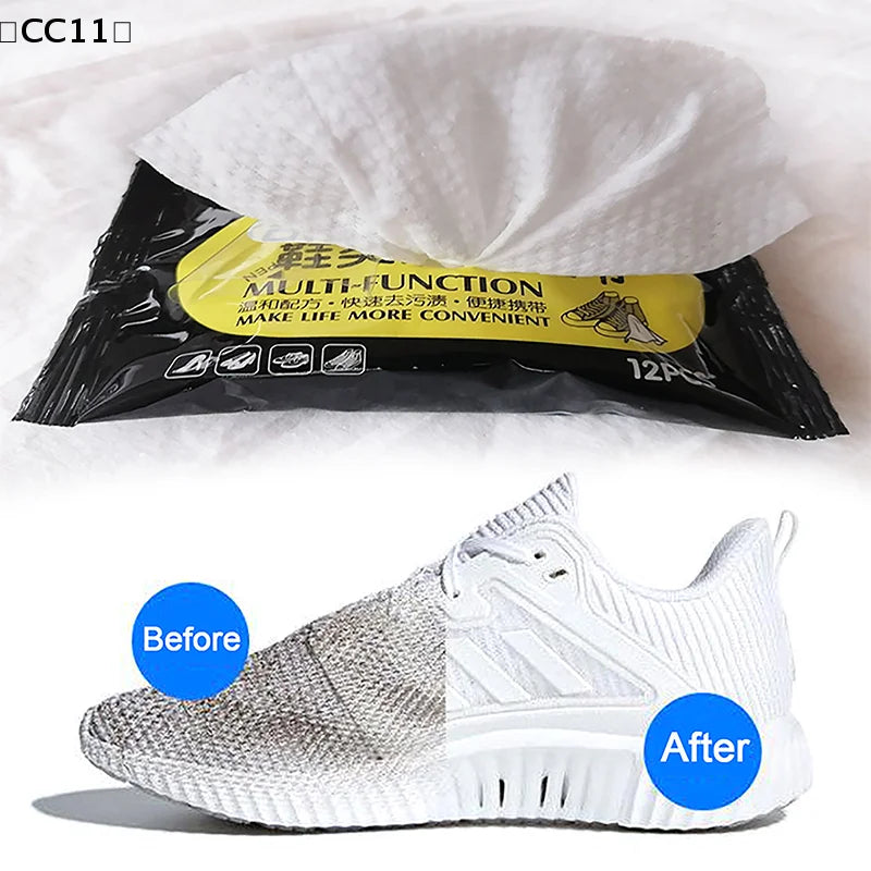 Disposable Shoe Wipes Cleaning Tools Care Shoes Useful Fast Scrubbing Qme