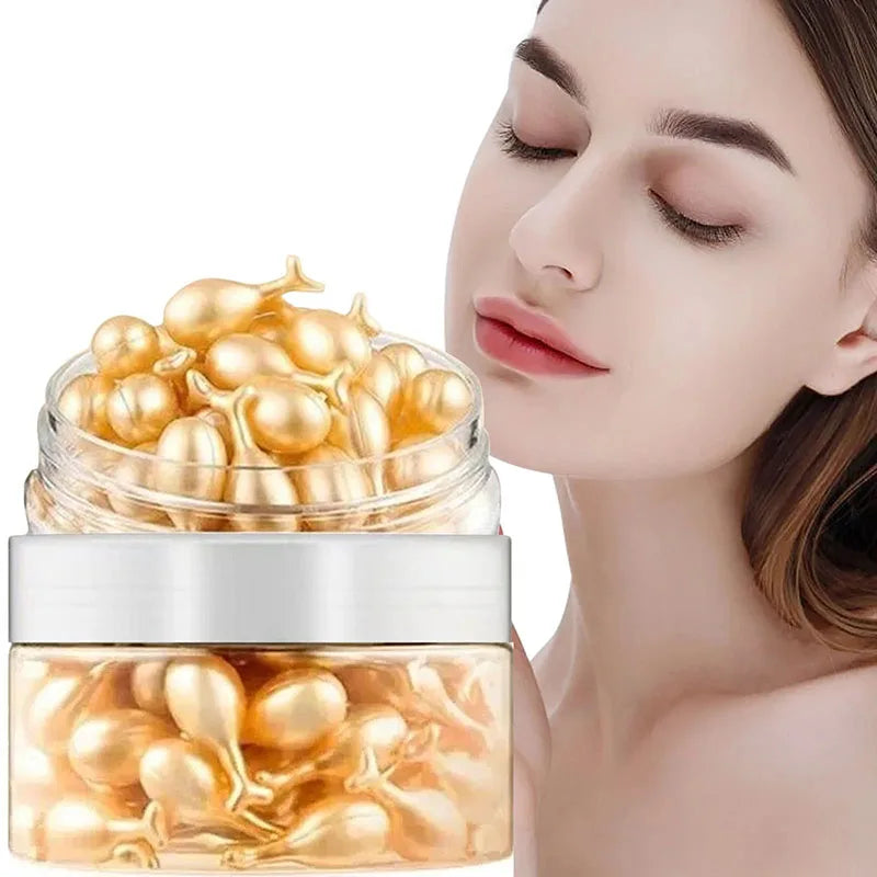 Collagen Face Care Capsules Serum Spot Acne Wrinkle Remover Firming Qme