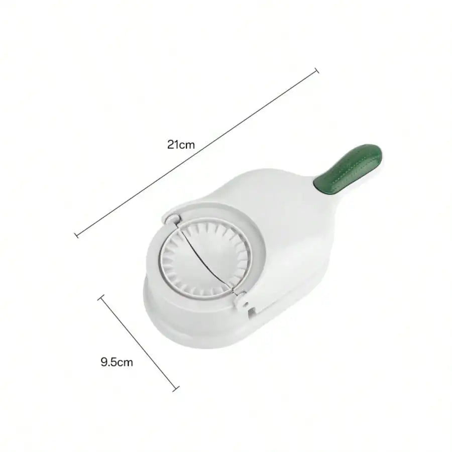 2-In-1 Durable Polypropylene Easy Dumpling Maker Manual DIY Press Qme white